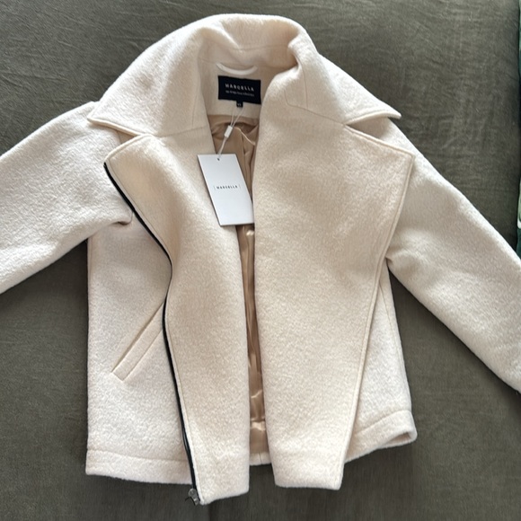 Marcella New York XS Cream Harvey Jacket - New With Tags + Never Worn - Picture 6 of 9